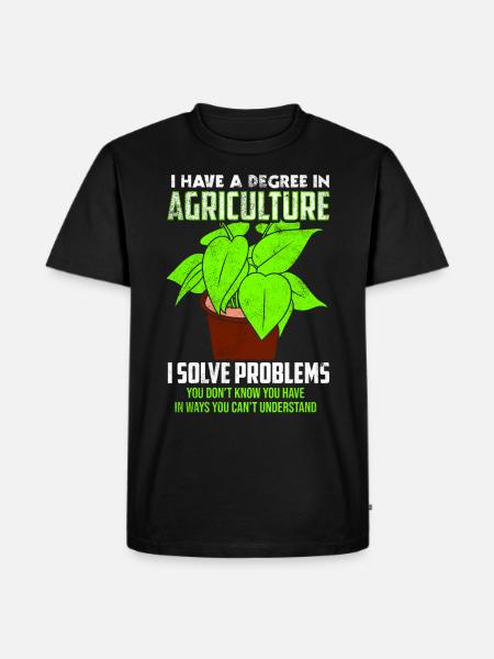 Agricultural sciences - Men's Premium Organic T-Shirt - black