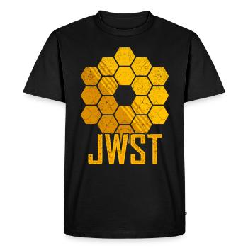 James Webb JWST Space Telescope - Men's Premium Organic T-Shirt - black - Front - Nico (187cm)