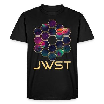 James Webb Space Telescope - Men's Premium Organic T-Shirt - black - Front - Nico (187cm)