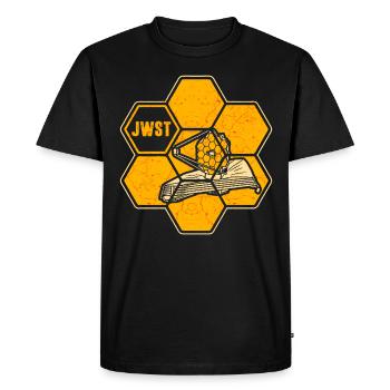 James Webb Space Telescope - Men's Premium Organic T-Shirt - black - Front - Nico (187cm)