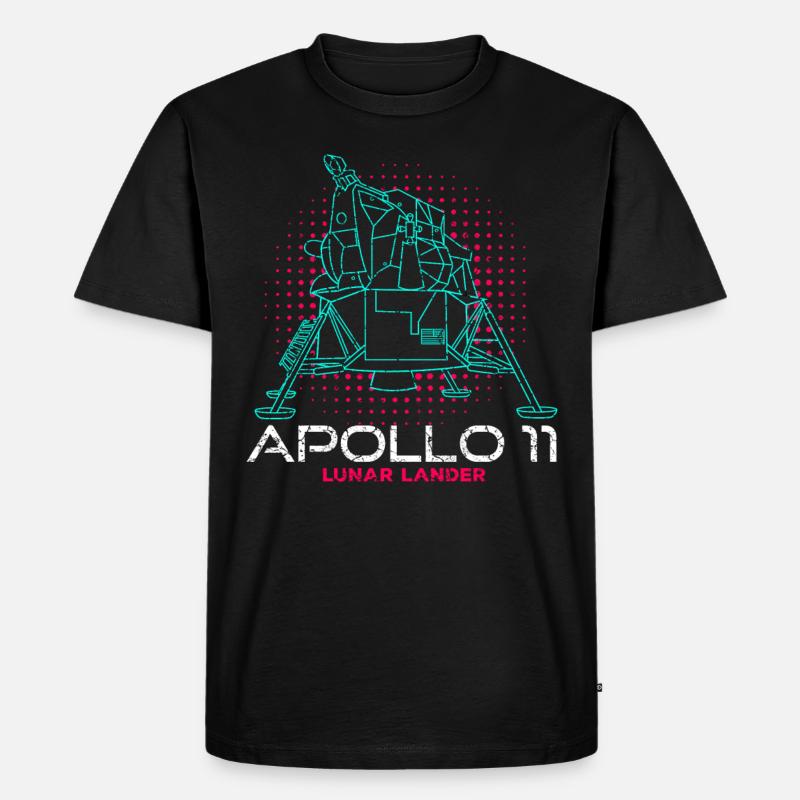 Apollo Lunar Module - Men's Premium Organic T-Shirt - black