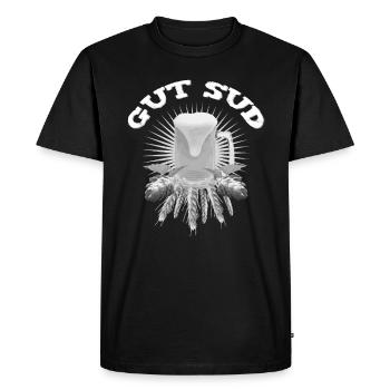 Gut Sud - cadeau pour les brasseurs amateurs - T-shirt Premium bio Homme - noir - Devant - Nico (187cm)