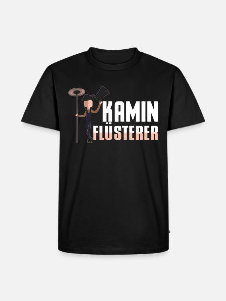 Schornsteinfeger - Kamin Flüsterer - Männer Premium Bio T-Shirt - Schwarz