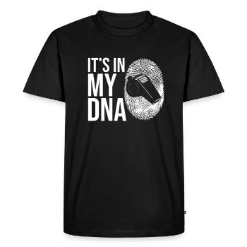 Referee Schiri Referee My DNA Gift - Men's Premium Organic T-Shirt - black - Front - Nico (187cm)