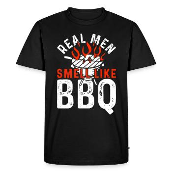 Grillen BBQ Grillmeister Barbecue Geschenk - T-shirt Premium bio Homme - noir - Devant - Nico (187cm)