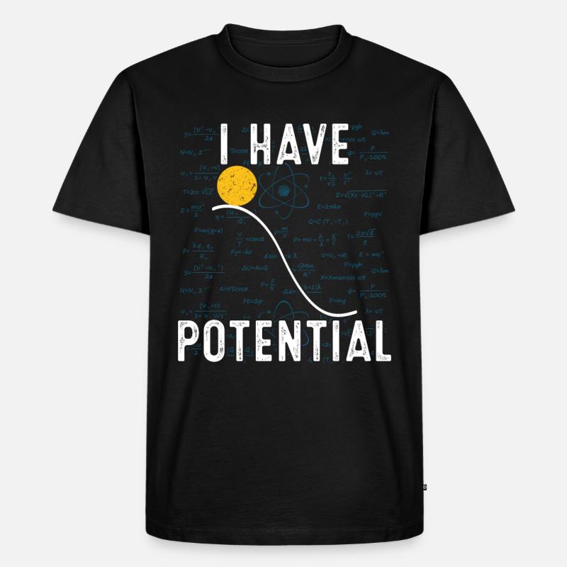 Physics Physicist Science Chemistry Gift - Men's Premium Organic T-Shirt - black
