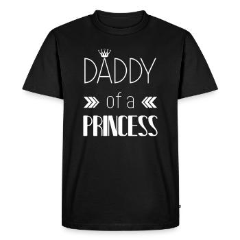 Dad and Daughter Gift - Men's Premium Organic T-Shirt - black - Front - Nico (187cm)