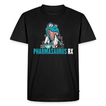 Pharmacist Gift, Pharmacy Pharmacy, Pharmacist - Men's Premium Organic T-Shirt - black - Front - Nico (187cm)