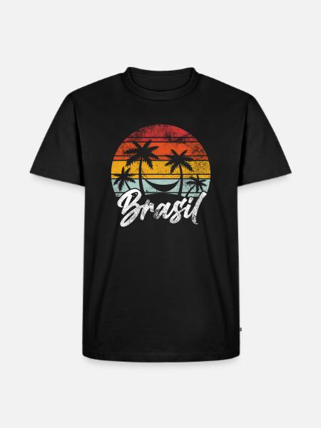 Brésil - T-shirt Premium bio Homme - noir