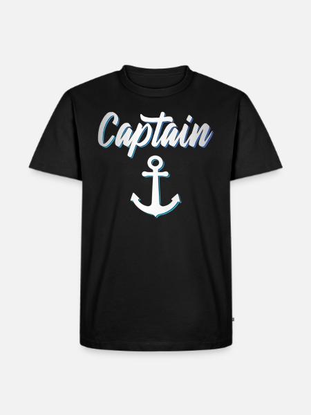 Kapitän Captain - Men's Premium Organic T-Shirt - black