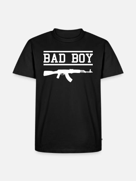 bad boy - Men's Premium Organic T-Shirt - black