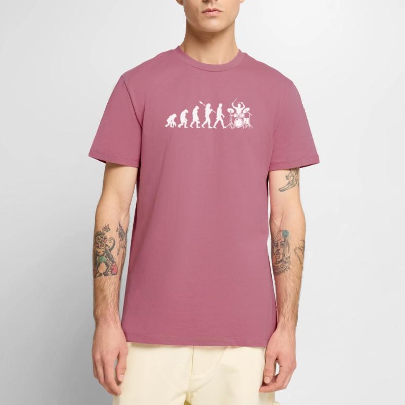 Drums Evolution Drummer Drummer Men's Premium Organic T-Shirt