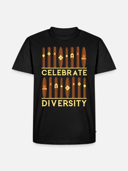 Cigar Paffen Gift - Men's Premium Organic T-Shirt - black