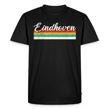 Eindhoven Rétro Vintage - T-shirt Premium bio Homme - noir - Devant - Nico (187cm)
