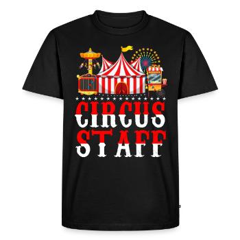 Circus Circus Tente Clown Cadeau - T-shirt Premium bio Homme - noir - Devant - Nico (187cm)