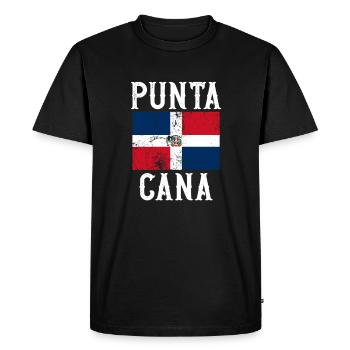 Punta Cana Dominican Republic Vacation Travel - Men's Premium Organic T-Shirt - black - Front - Nico (187cm)