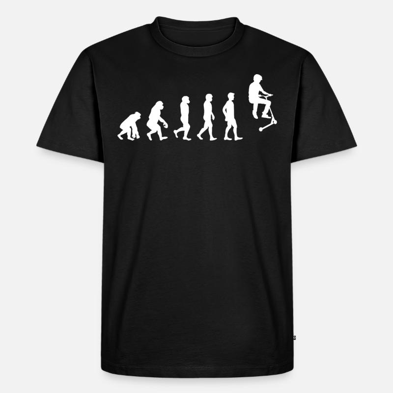 Stunt Scooter Freestyle Scootering Evolution - T-shirt Premium bio Homme - noir