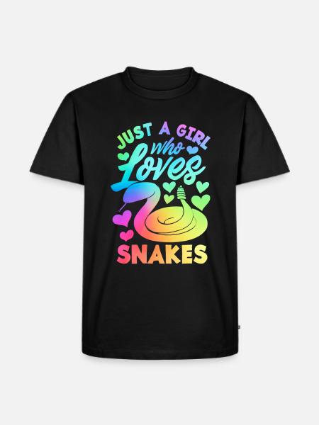 Snake Snake Snake - Men's Premium Organic T-Shirt - black