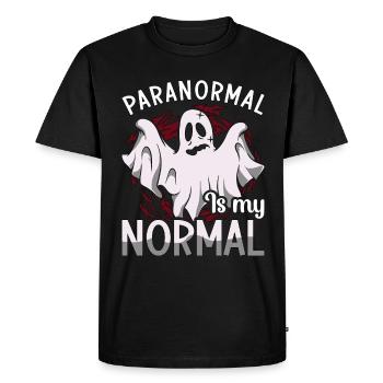 Ghost Hunter Paranormal Ghost Hunt Ghost Gift - Men's Premium Organic T-Shirt - black - Front - Nico (187cm)
