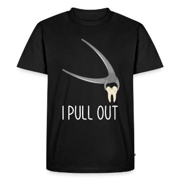 Dentiste Assistant dentaire Assistant dentaire Cadeau - T-shirt Premium bio Homme - noir - Devant - Nico (187cm)