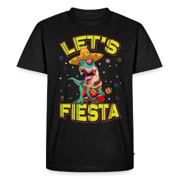 Trex Sombrero Joyeux Noël Cinco De Mayo - T-shirt Premium bio Homme - noir - Devant - Nico (187cm)