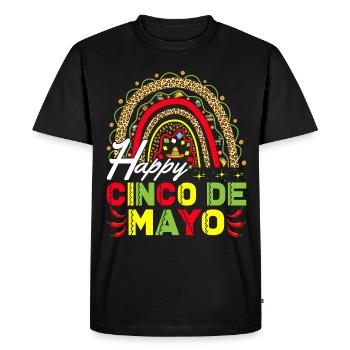 Fiesta Joyeuse Fête Cinco De Mayo - T-shirt Premium bio Homme - noir - Devant - Nico (187cm)