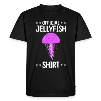 Officiel Jellyfish Lover Jellyfish Shirt Jellyfish Jellyfish - T-shirt Premium bio Homme - noir - Devant - Nico (187cm)