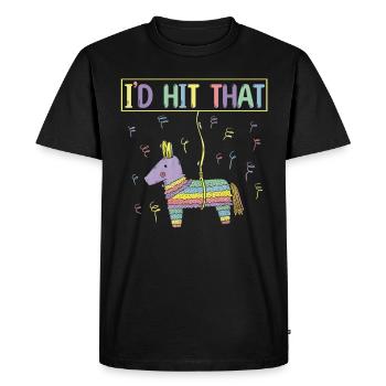 Pinata Fiesta Happy Cinco De Mayo - T-shirt Premium bio Homme - noir - Devant - Nico (187cm)