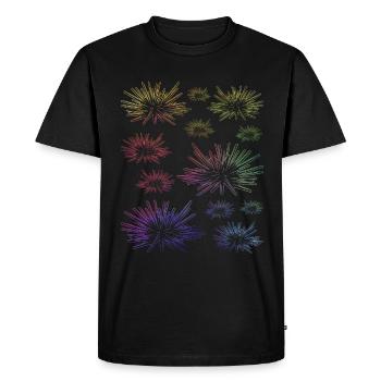 Sea urchins Sea creature Sea urchin lovers Sea urchins - Men's Premium Organic T-Shirt - black - Front - Nico (187cm)