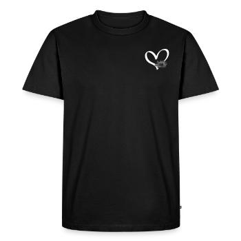 Sea Urchin Heart Sea Creature Sea Urchin Lover Sea Urchin - Men's Premium Organic T-Shirt - black - Front - Nico (187cm)