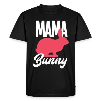 Rabbit Rabbit Pet Rabbit Mama Gift - Men's Premium Organic T-Shirt - black - Front - Nico (187cm)