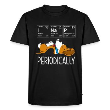 Drôle de cadeau Beagle - T-shirt Premium bio Homme - noir - Devant - Nico (187cm)