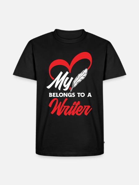 Auteur Auteur Drôle Auteur Cadeau - T-shirt Premium bio Homme - noir