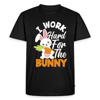 Rabbit Rabbit Pet Rabbit Mama Gift - Men's Premium Organic T-Shirt - black - Front - Nico (187cm)
