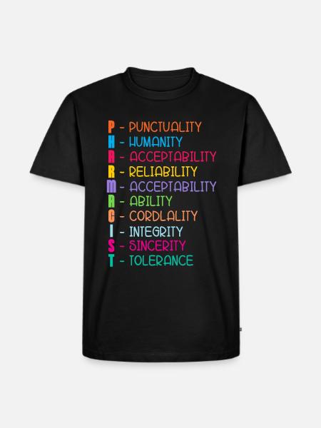 Pharmacy Pharmacy Technician Technician Gift - Men's Premium Organic T-Shirt - black