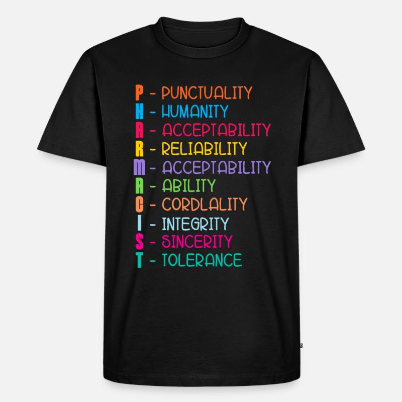 Pharmacy Pharmacy Technician Technician Gift - Men's Premium Organic T-Shirt - black