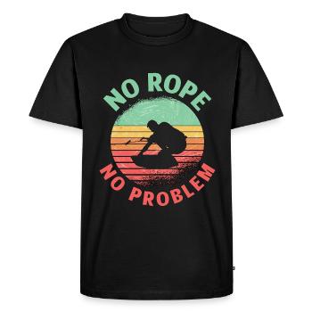 Wakeboard WakeboardIng Wakeboarder Cadeau - T-shirt Premium bio Homme - noir - Devant - Nico (187cm)