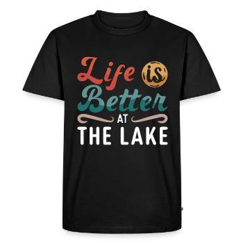 Wakeboard Wakeboarder Wakeboard Wake Cadeau - T-shirt Premium bio Homme - noir - Devant - Nico (187cm)