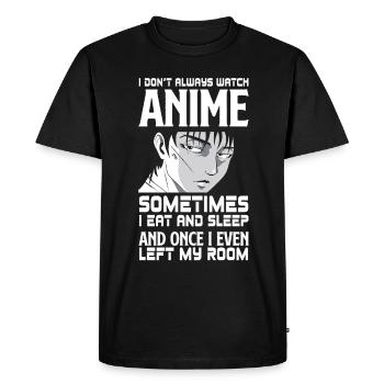 Drôle de cadeau d’anime - T-shirt Premium bio Homme - noir - Devant - Nico (187cm)
