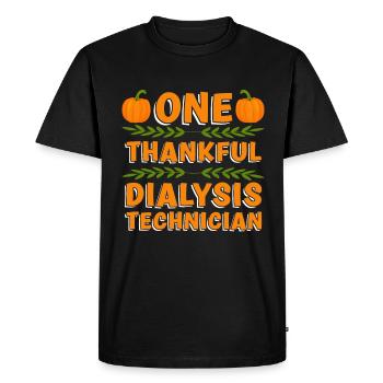 Néphrologie Dialyse Dialyse Dialyse Technicien Cadeau - T-shirt Premium bio Homme - noir - Devant - Nico (187cm)