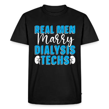 Dialyse Dialyse Technicien En Néphrologie Cool Cadeau - T-shirt Premium bio Homme - noir - Devant - Nico (187cm)