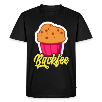 Baking Fairy Funny Baking Baker Gift - Men's Premium Organic T-Shirt - black - Front - Nico (187cm)
