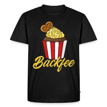 Fée de la boulangerie Drôle Boulanger Boulanger Boulanger Cadeau - T-shirt Premium bio Homme - noir - Devant - Nico (187cm)
