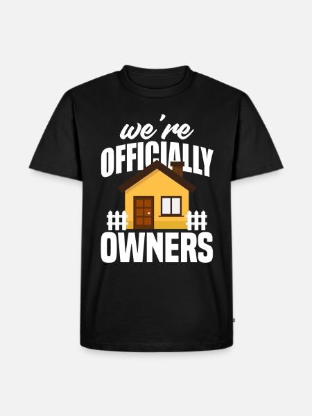 Homeowner Home Purchase Gift - Men's Premium Organic T-Shirt - black