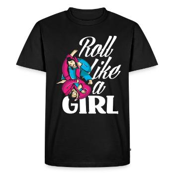 Jiu Jitsu Jiu Jitsu Jiu Jitsu - Men's Premium Organic T-Shirt - black - Front - Nico (187cm)
