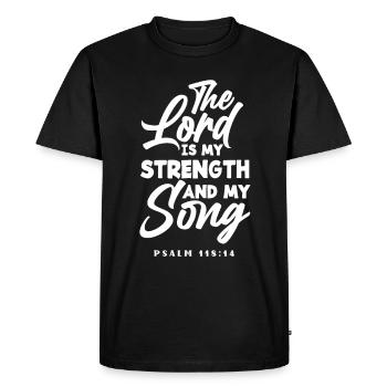 Jésus-Christ-Christ Religion Religieuse - T-shirt Premium bio Homme - noir - Devant - Nico (187cm)