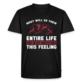 Catch Wrestling Most Ira Lutteur Grappling - T-shirt Premium bio Homme - noir - Devant - Nico (187cm)