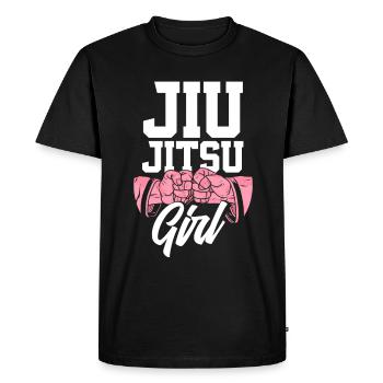 Jiu Jitsu Jiu Jitsu Jiu Jitsu - Men's Premium Organic T-Shirt - black - Front - Nico (187cm)