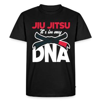 Jiu Jitsu Jiu Jitsu Jiu Jitsu - Men's Premium Organic T-Shirt - black - Front - Nico (187cm)