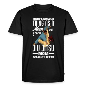 Jiu Jitsu Jiu Jitsu Jiu Jitsu - Men's Premium Organic T-Shirt - black - Front - Nico (187cm)
